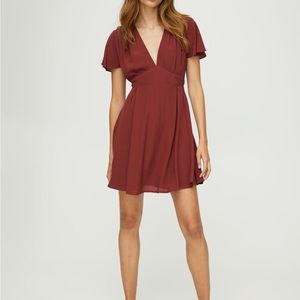 Sunday Best Flutter Mini Dress XXS